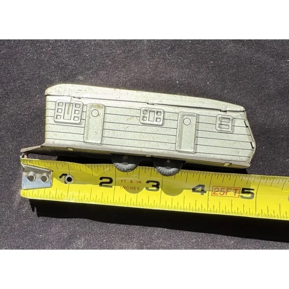 Rare Vintage IICHIMURA Indian Logo Tin Travel Trailer Made in Japan LO14